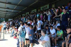 Publikum bei der Fußball Schülerliga Bundesmeisterschaft