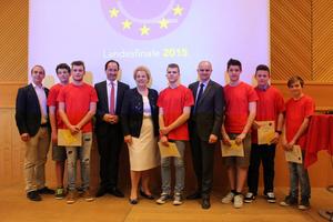 Gruppenfoto Landesfinale EuropaQuiz 2015