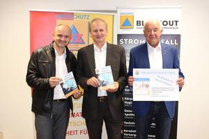 BZSV-Präsident NR Bgm. Erwin Preiner und Mag. Heinz Josef Zitz und