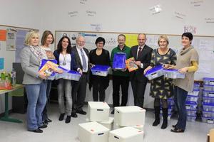 Gruppenfoto zur Aktion "Alles Leben ist Chemie"