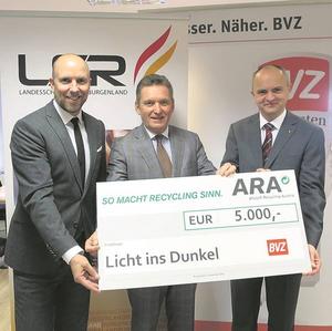 ARA / BVZ Aktion für Licht ins Dunkel