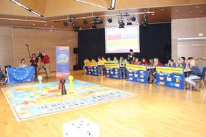 Landes-Finale beim EU-Brettspiel „Wachsen mit Europa“ des RMB