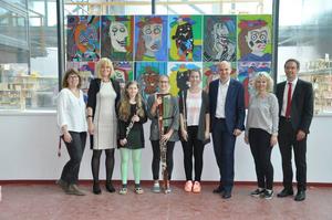 Kulturelle Bildung an Schulen Gruppenfoto