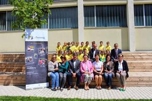 Gruppenfoto eTwinning – europäische Plattform für grenzüberschreitende Schulpartnerschaften